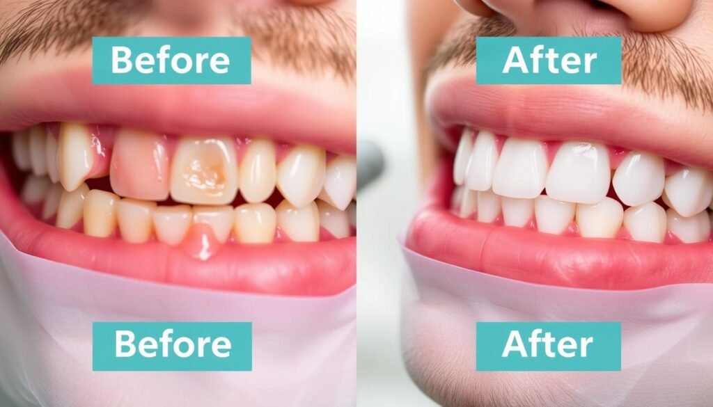 Before and after results from Dentitox Pro users for Dentitox Pro Review 2025