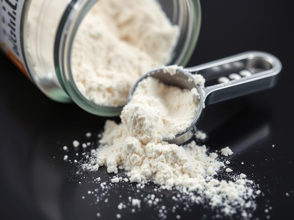 Creatine supplement powder for energy production