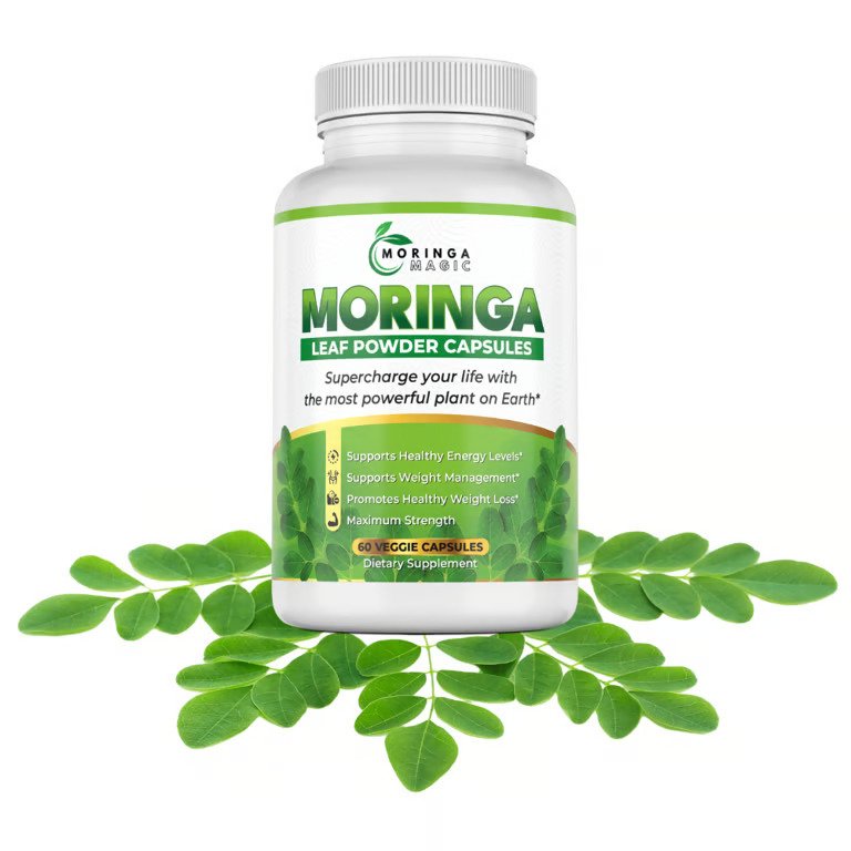 Moringa Magic Leaf Power Capsules 