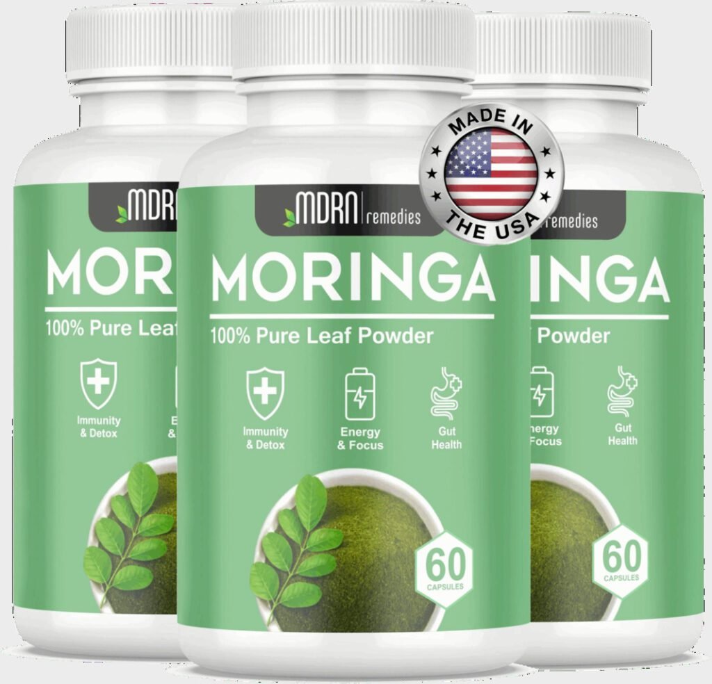Moringa Magic Leaf Power Capsules 