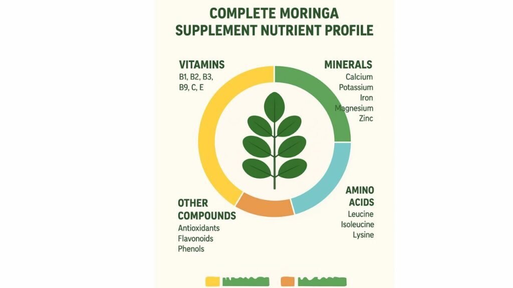 Complete Moringa Supplement Nutrient Profile