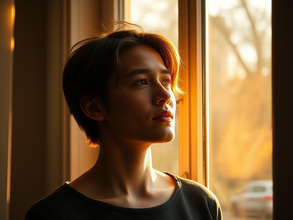 Person getting morning sunlight exposure for better sleep as a science-backed sleep hack Person getting morning sunlight exposure for better sleep as a science-backed sleep hack